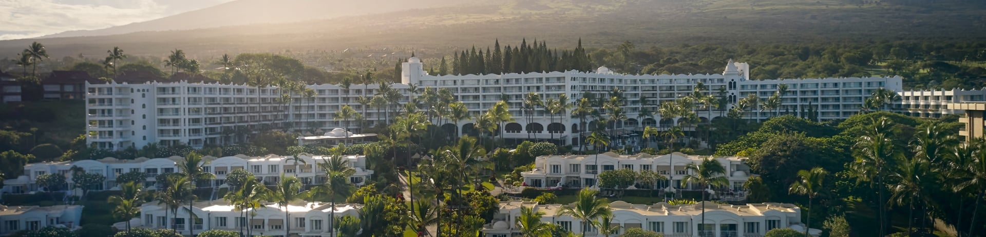aerial of fairmont kea lani