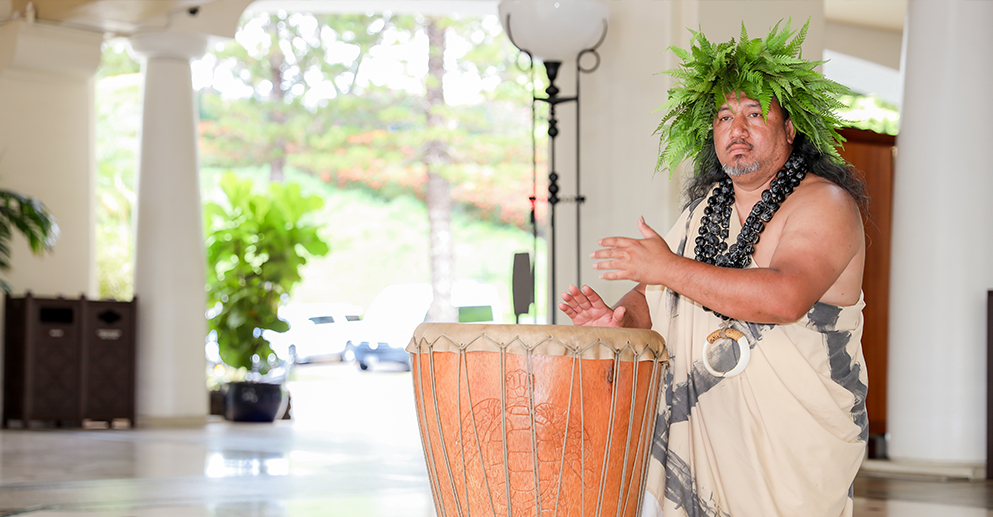 traditional hawaiian drum blessing