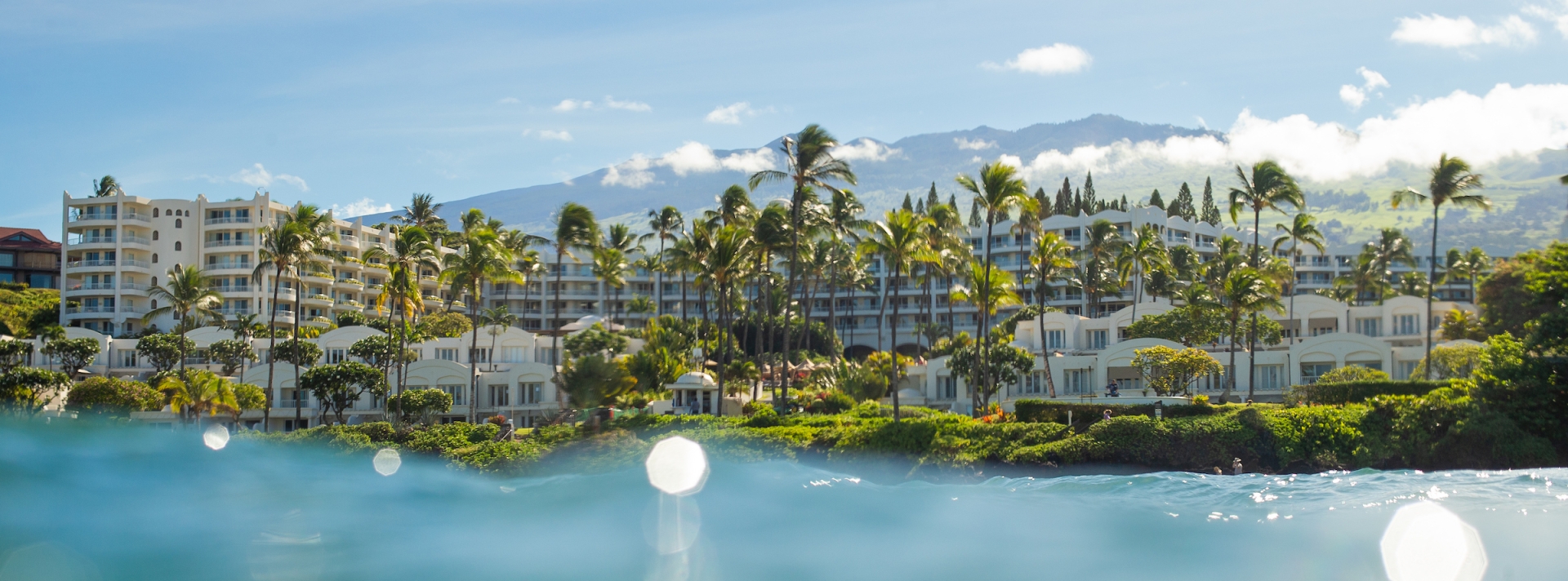 View of Resort from Ocean