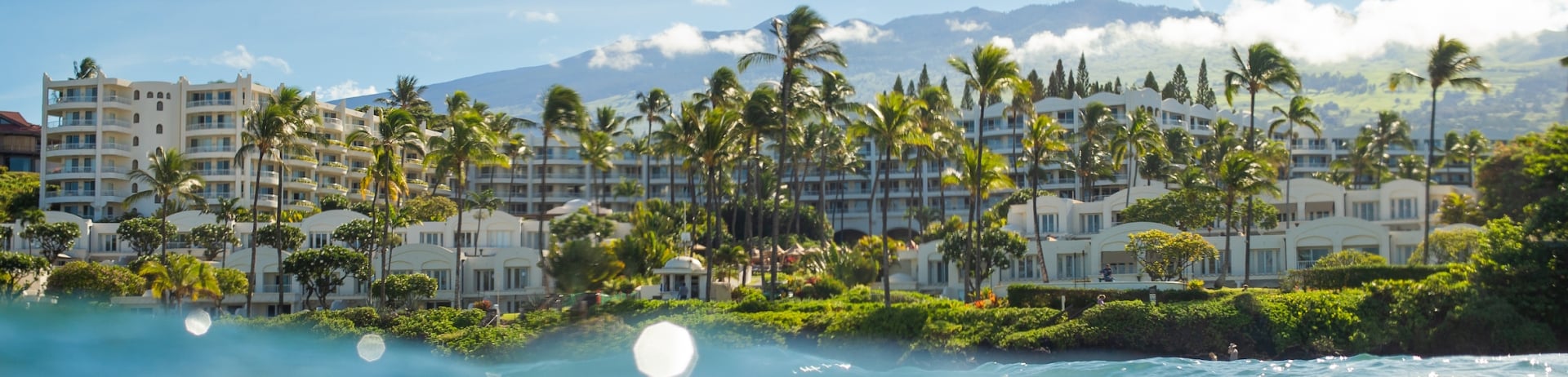 View of Resort from Ocean
